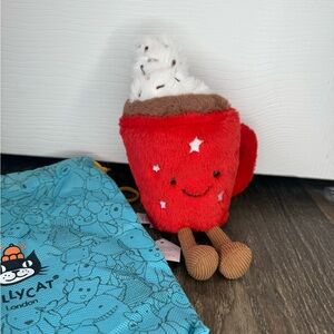 Jellycat Exclusive Amuseables Hot Chocolate with dust bag